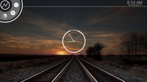 NXT-OS Rainmeter skin